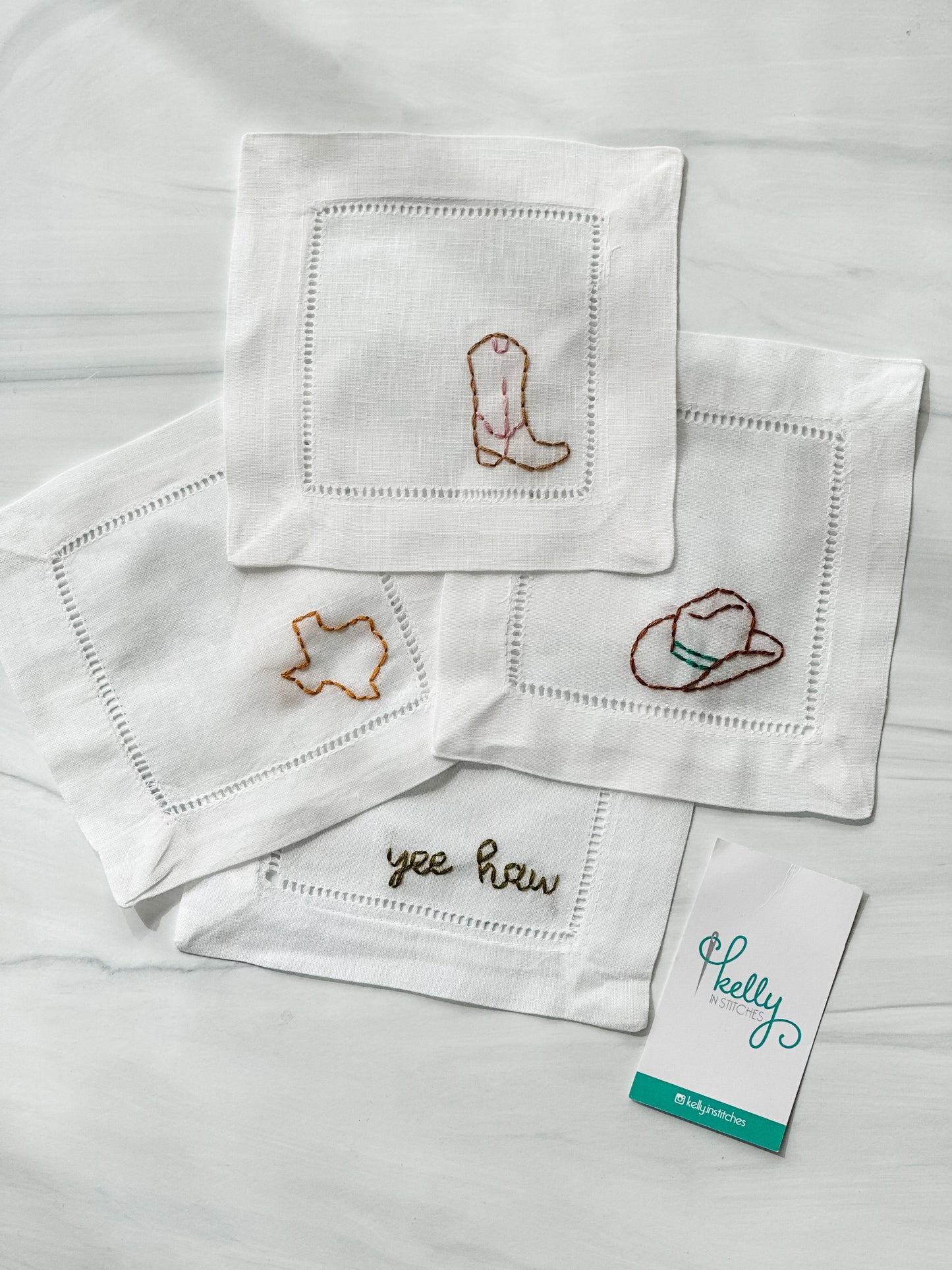 Rodeo Cocktail Napkins (set of 4)