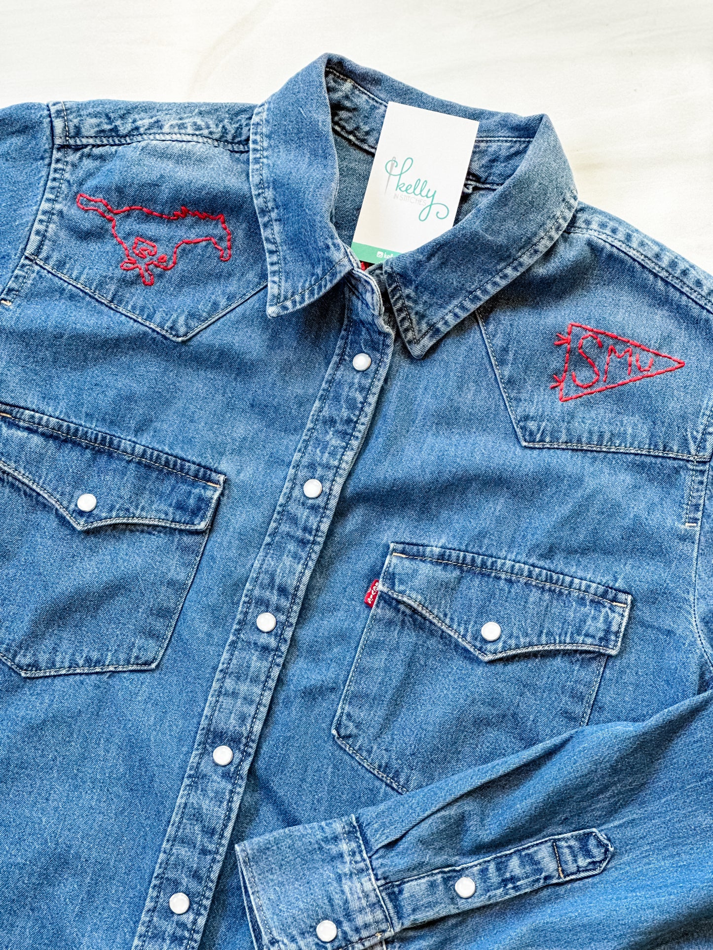Game Day Women’s Chambray Shirt