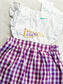 Game Day Gingham Dress