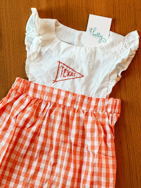 Game Day Gingham Dress